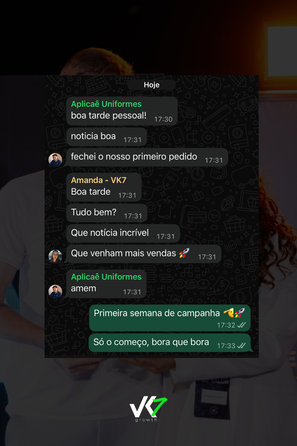 Confecção fechou o primeiro pedido logo na primeira semana de campanha